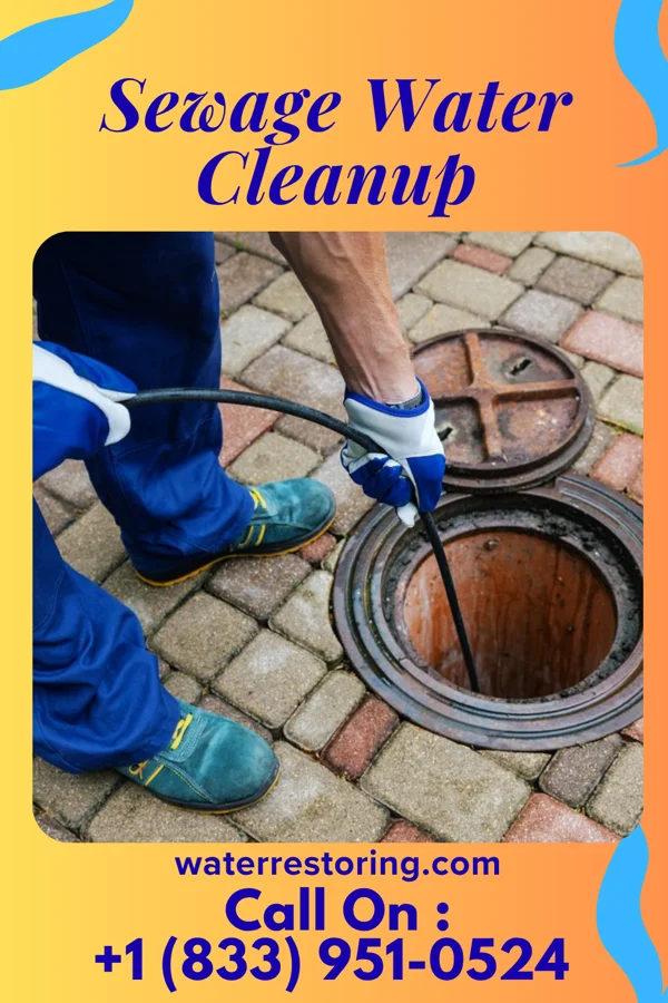 Sewage Water Cleanup in Conway, SC